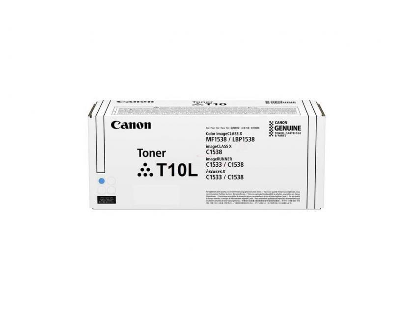 Картридж лазерный Canon Toner T10L Cyan голубой (5 000 стр.) для Canon imageRUNNER C1533iF; C1538iF