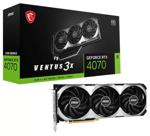 Видеокарта/ GeForce RTX 4070 VENTUS 3X E 12G OC
