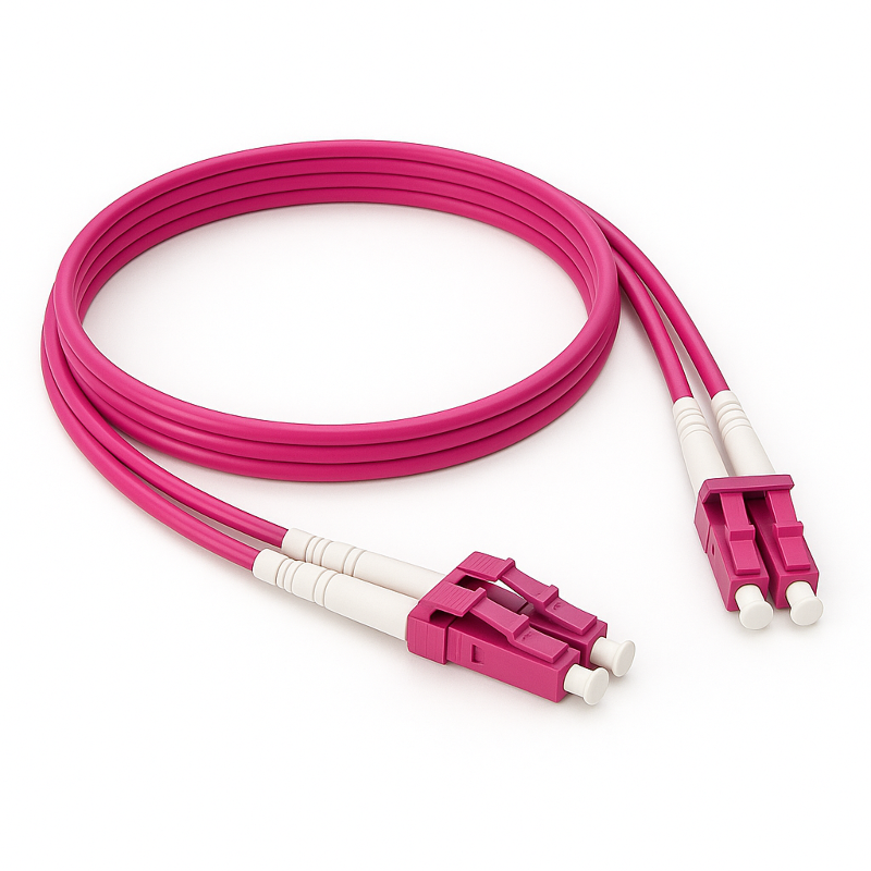 Патч-корд ADVANT ADVOM4-PCD03-LCLC-UU-LM, Duplex, тип волокна: OM4. Разъемы: LC/UPC-LC/UPC. Длина: 3, оболочка: LSZH, диаметр кабеля: 3.0