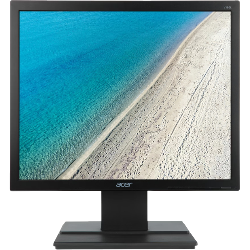 Монитор Acer - V196LBB, 19", 5:4, IPS, 5 мс, 250cd/m², 1000:1, 1280x1024 (SXGA), 75 Гц, VGA, цвет чёрный, UM.CV6CD.B03