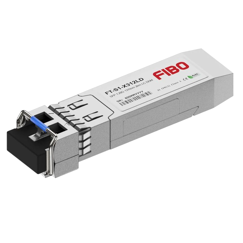 Трансивер/ FIBO FT-S1-X312LD SFP модуль, 1.25G, 2 км, TX 1310 нм, DDM, LC