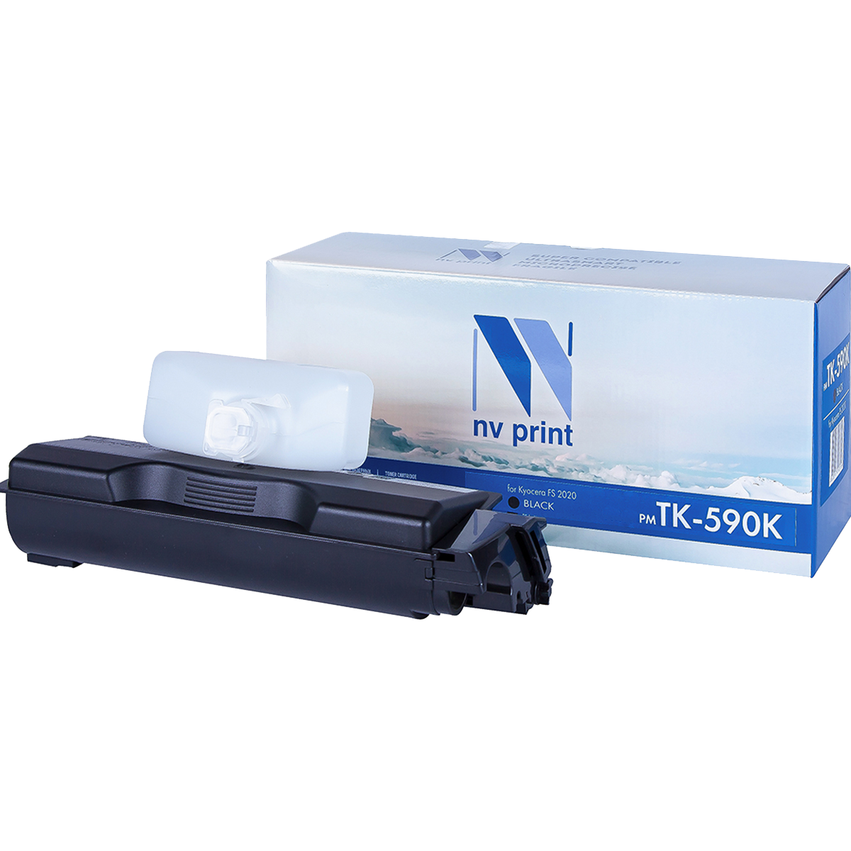 Картридж лазерный NV-Print NV-TK590Y, для Kyocera FS-C5250DN/C2026MFP/C2026MFP+/C2126MFP/C2126MFP+/C2526MFP/C2626MFP/Ecosys P6026cdn, желтый, 5000 стр.