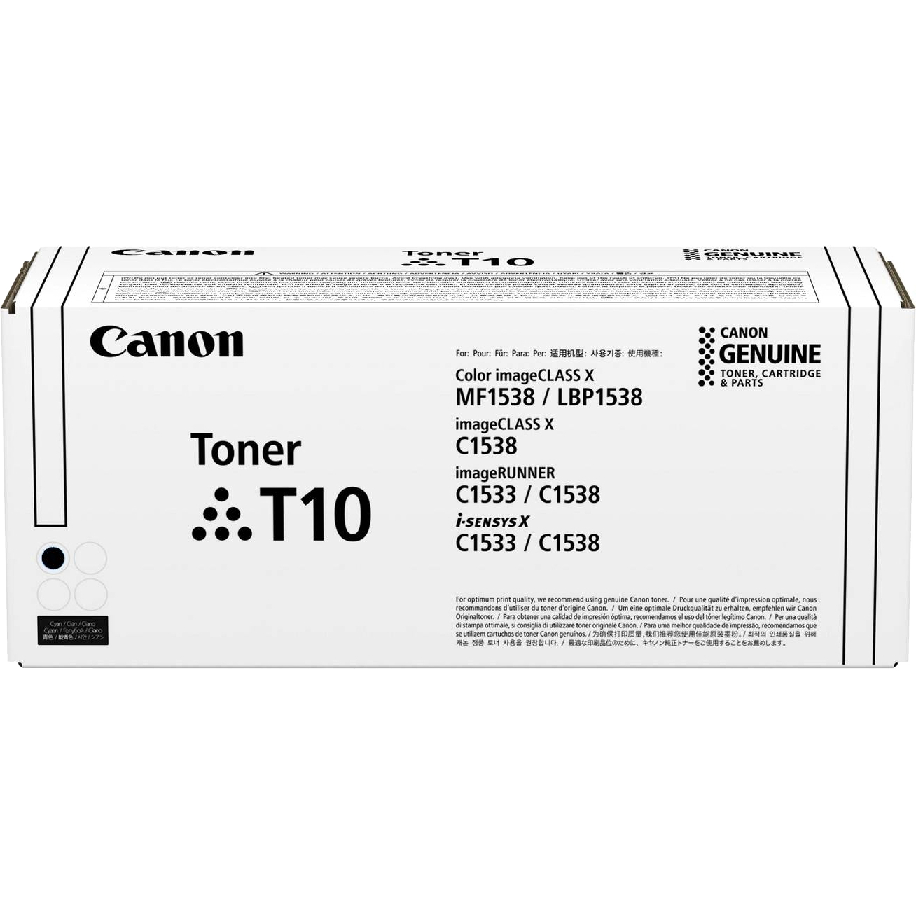 Картридж лазерный Canon Toner T10 BK (4566C001) черный (13000 стр.) для Canon imageRUNNER C1533iF; C1538iF