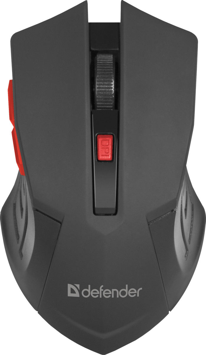 Defender Accura MM-275 RED USB [52276] {Беспроводная оптическая мышь, 6 кнопок, 800-1600 dpi }