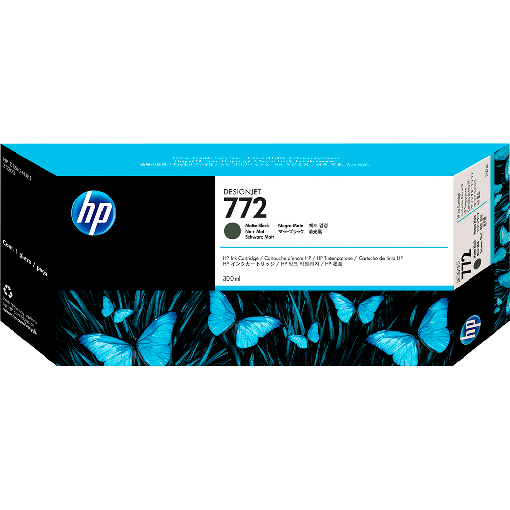 Картридж HP 772 Matte black для Designjet Z5200/Z5400ps 300-ml ( CN635A )