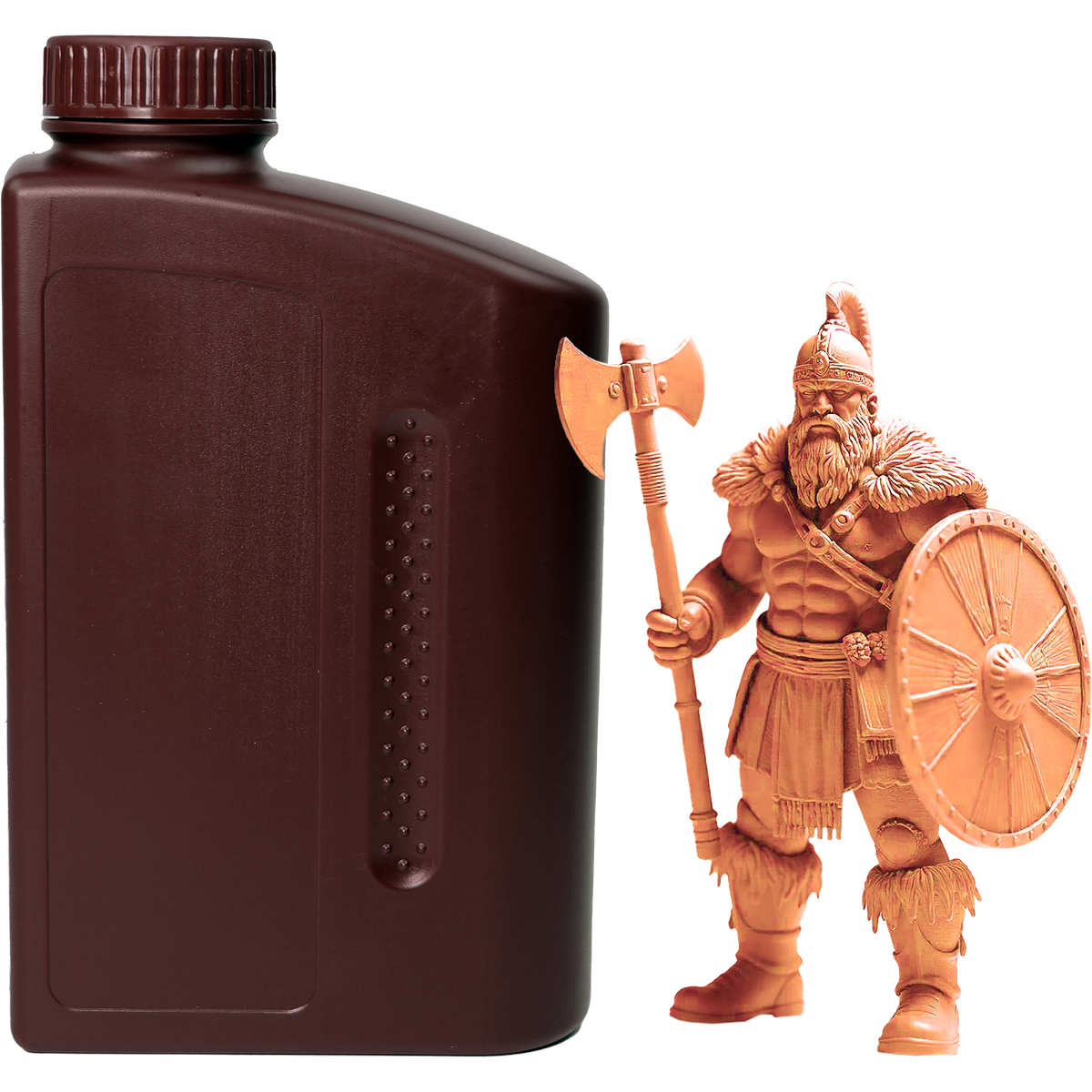 Фотополимерная смола NV Print NV-3D-STD-RESIN-ORANGE, Standard Resin, 1кг
