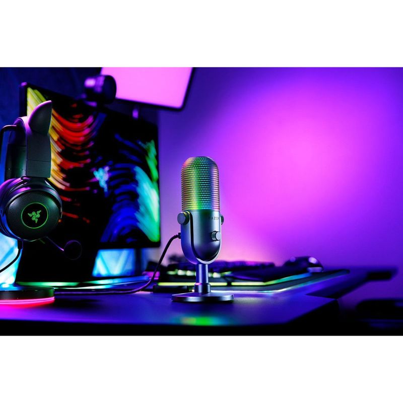 Микрофон Razer Seiren V3 Chroma - Black/ Razer Microphone Seiren V3 Chroma - Black