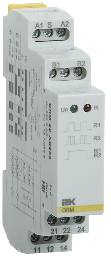 Реле импульсное ORM 2 конт. 230В AC IEK