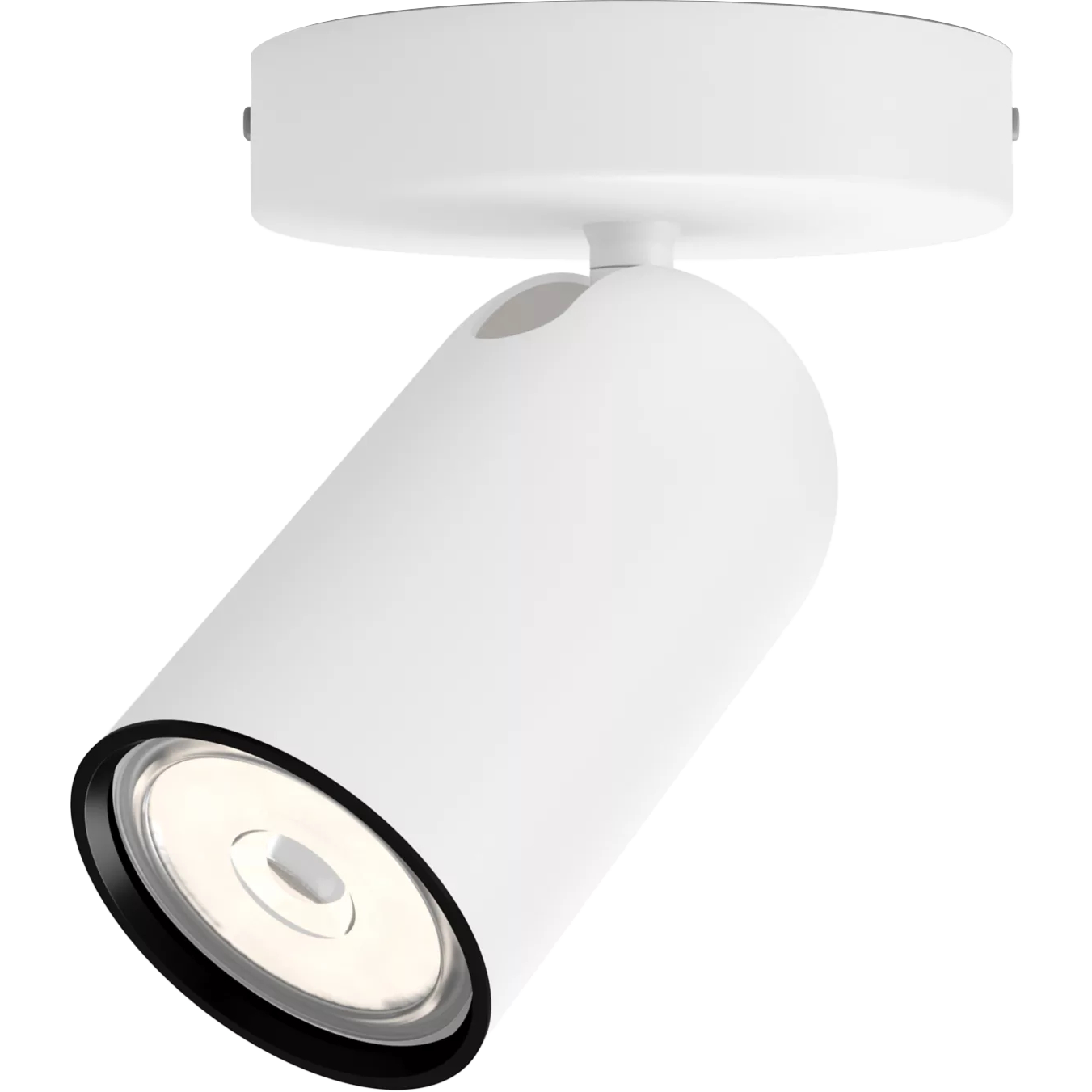 Потолочный светильник Philips/ Потолочный светильник PONGEE single spot white 1xNW 230V (лампы в комплект не входят)