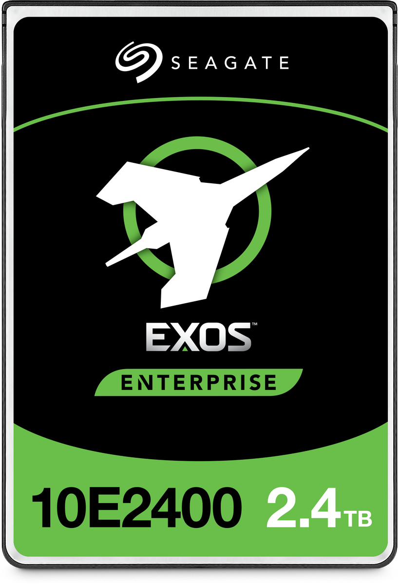 Жесткий диск Seagate Exos 10E2400 HDD 2,5" SAS 2,4Tb, SAS 12Гбит/с, 10000 rpm, 256Mb buffer, 512e/4K, Cache eMLC 16Gb, 15mm, ST2400MM0129, 1 year