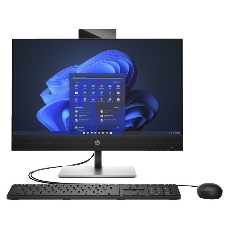 Моноблок/ HP ProOne 440 G9 AiO   23.8"(1920x1080 IPS)/Touch/Intel Core i5 14500T(1.7Ghz)/8192Mb/512SSDGb/noDVD/Int:Intel UHD Graphics 770/war 1y/12.04kg/Black/DOS + noWebCam, noWi-Fi, En_kbd, 3pin