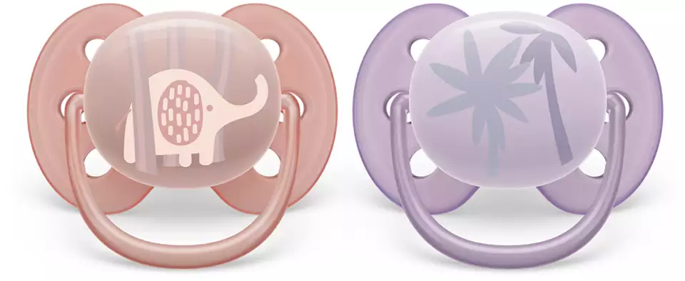 Пустышка Philips SCF091/09, ultra soft, 0-6 мес, 2 шт
