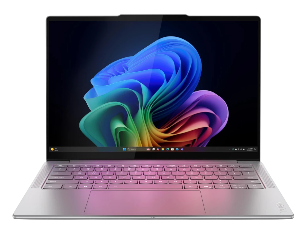 Ноутбук/ Lenovo Yoga Slim 7 14ILL10 14"(2880x1800 OLED)/Intel Core Ultra 7 256V(2.2Ghz)/16384Mb/1024PCISSDGb/noDVD/Int:Intel Arc Graphics 140V/Cam/BT/WiFi/70WHr/war 1y/1.19kg/luna grey/Win11Home + 65W, RU kbd
