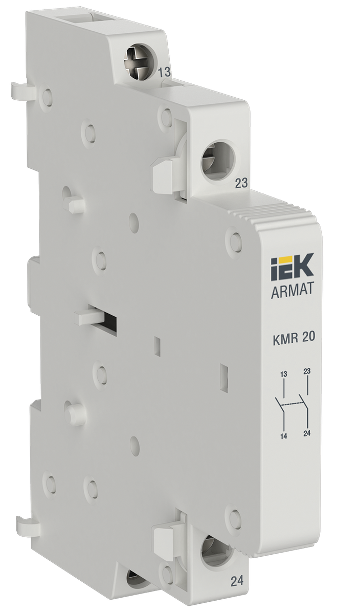 Контакт дополнительный для KMR 2НО ARMAT IEK AR-AUX-SCR-20-240-415