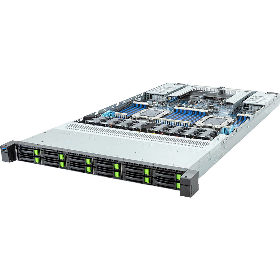 Серверная платформа/ Gigabyte R183-P92 with 2*A128-34X