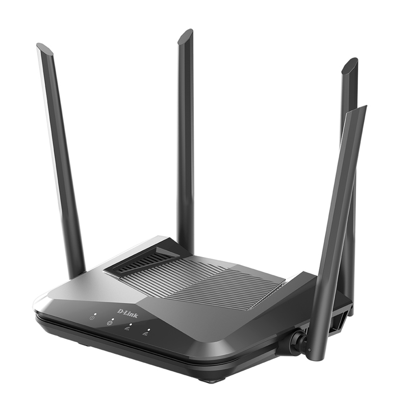 Маршрутизатор/ DIR-X1530 AX1500 Wi-Fi 6 Router, 1000Base-T WAN, 3x1000Base-T LAN, 4x5dBi external antennas