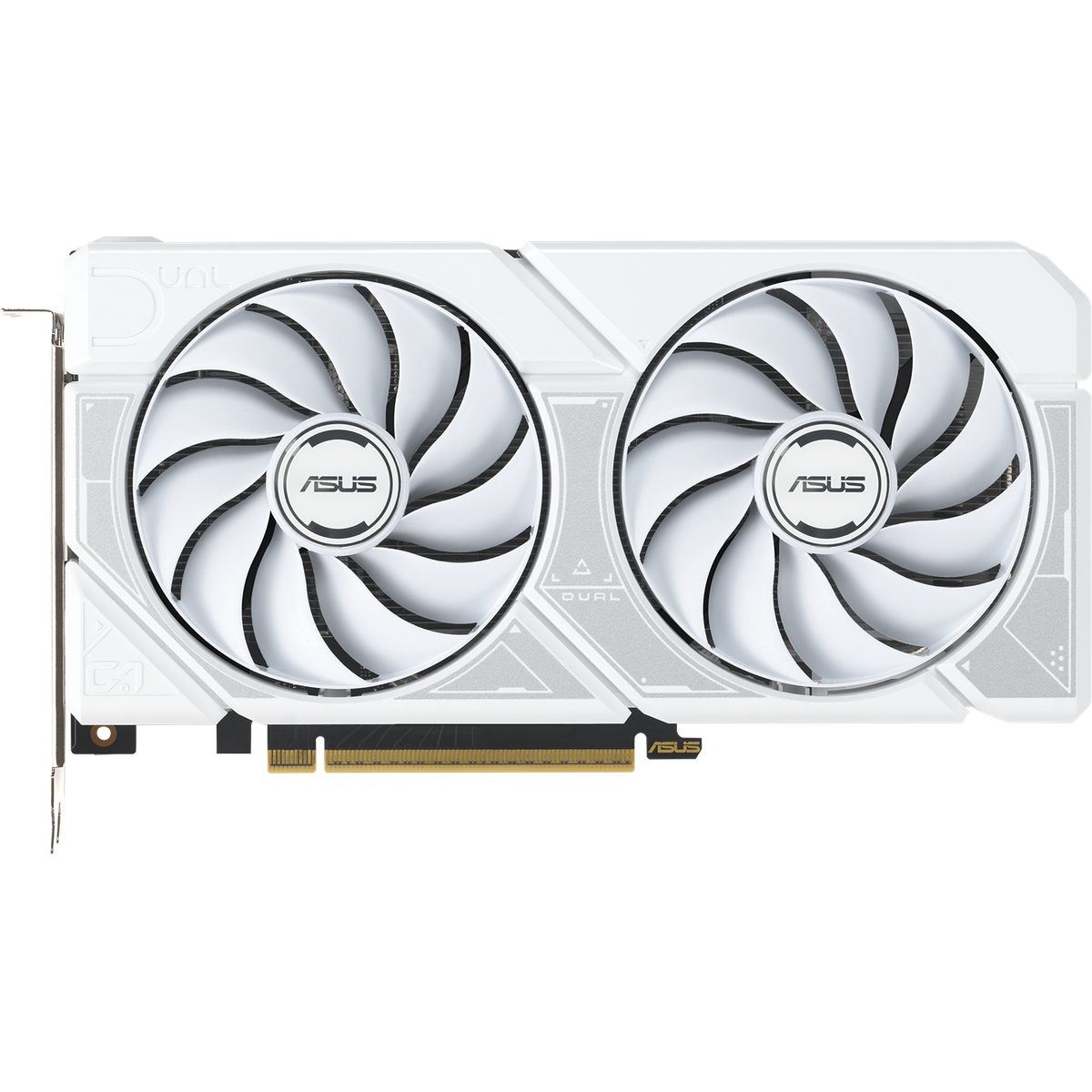 Видеокарта ASUS GeForce RTX 5060 TI DUAL WHITE OC, NVIDIA RTX 5060 Ti, 16 ГБ GDDR7, 128 бит, PCI-e 5.0, 1xHDMI, 3xDP, 2632 МГц