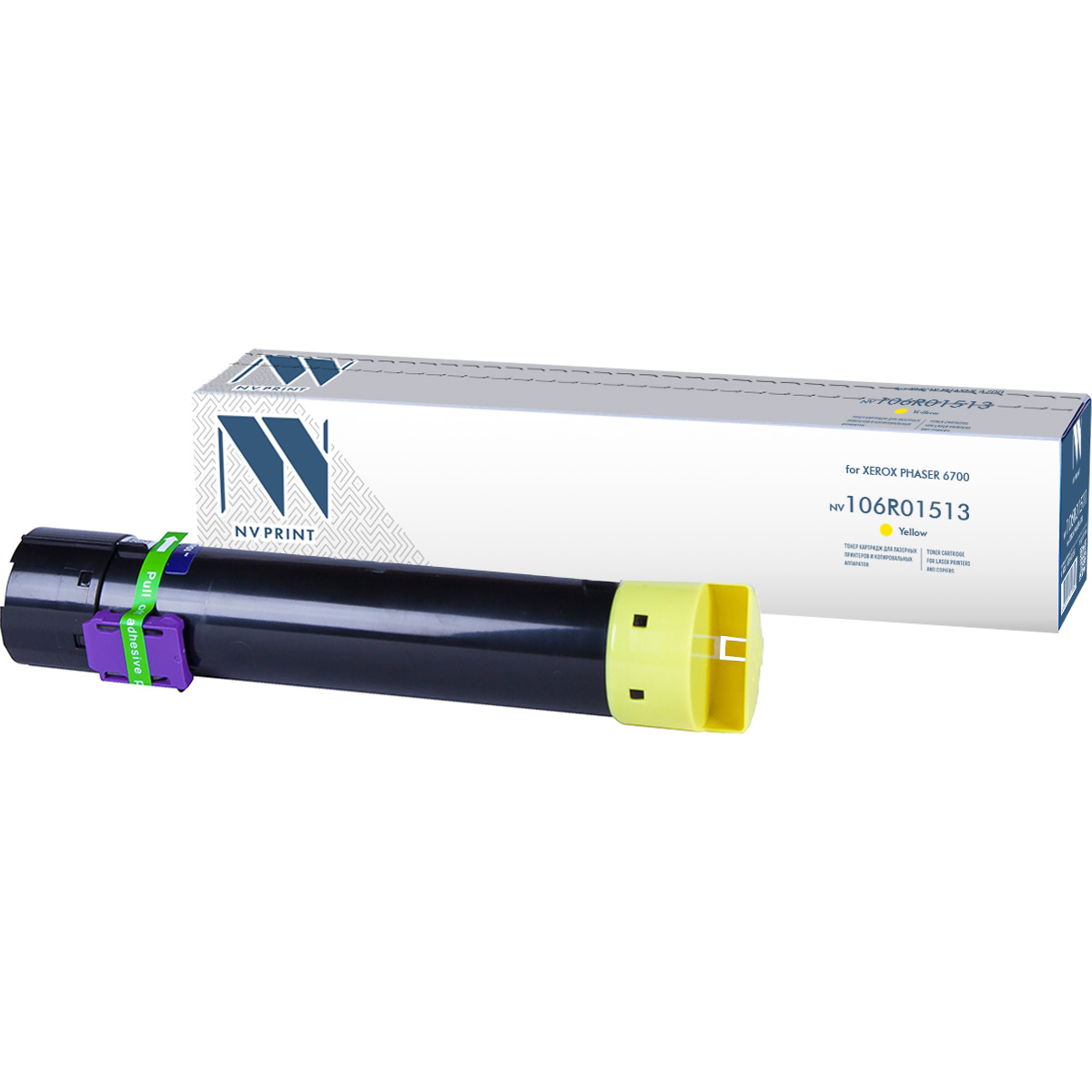 Картридж NVPrint совместимый Xerox 106R01513 Yellow для Phaser 6700 (5000k)