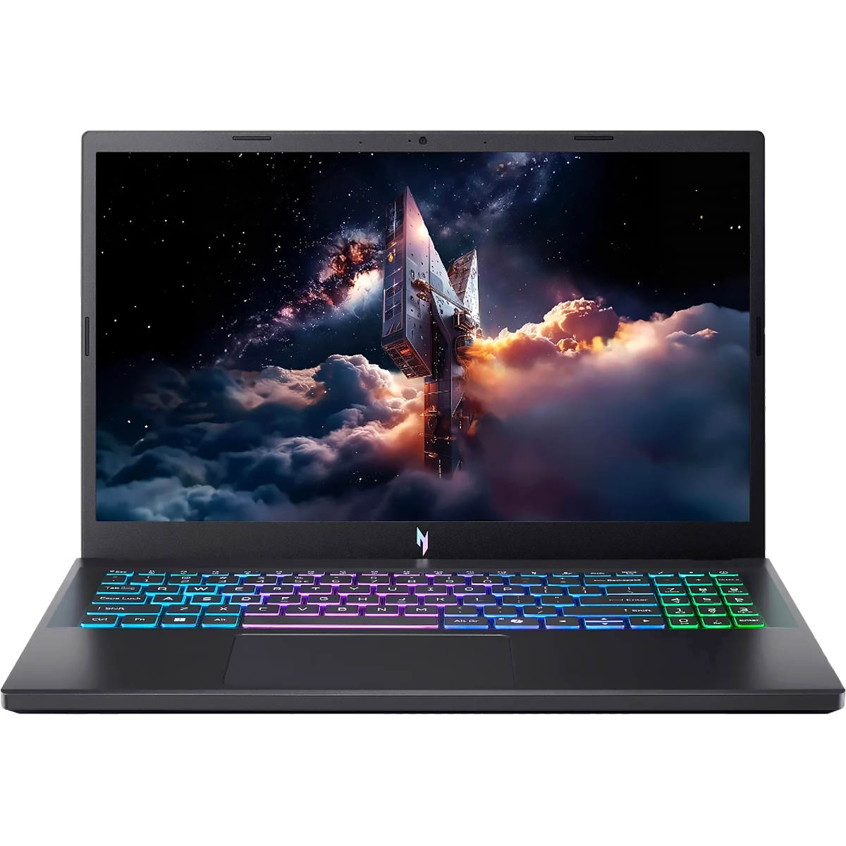 Ноутбук/ ACER Nitro V15 ANV15-A31-R6GF 15.6"(1920x1080 IPS (матовый, 165Hz) )/AMD Ryzen 7 170(3.2Ghz)/16384Mb/512PCISSDGb/noDVD/Ext:NVIDIA GeForce RTX 5060(8192Mb)/Cam/BT/WiFi/50WHr/war 1y/2kg/Black/NoOS