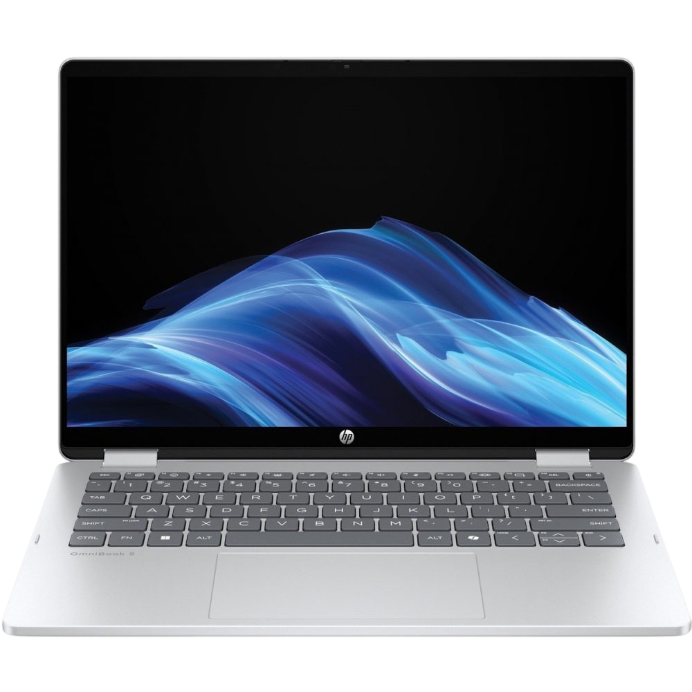 Ноутбук/ HP Omnibook 14-FP0023DX  14.1" FHD (1920x1080)/ Intel core7 150 U/16384Mb/512SSD/noDVD/Int:Intel® Graphics/Cam/BT/WiFi/war 1y/Win Home English +Eng KBD
