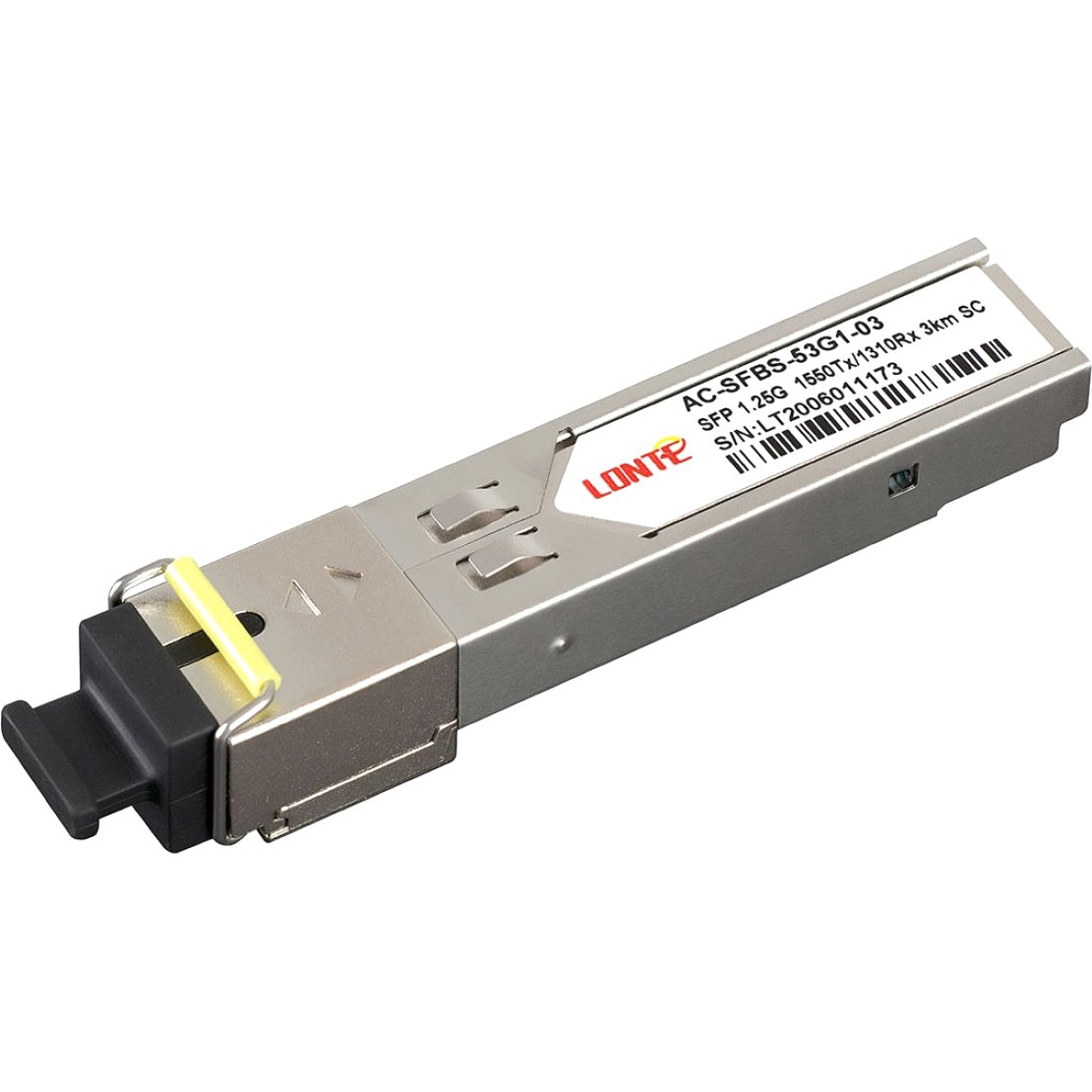 Трансивер SFP Lonte Technology AC-SFBS-53G1-3, 1.25G, 1550Tx/1310Rx, 3км, SC