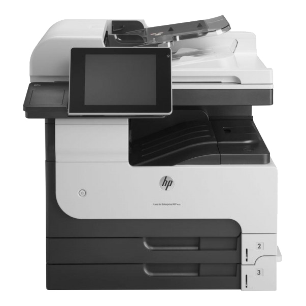 МФУ лазерное HP LaserJet Enterprise MFP M725dn (CF066A), A3, ч/б, печ. до 41 стр/мин., скан. до 50 стр/мин., 1200 x 1200 dpi (печать) 600x600dpi (скан.), USB, RJ-45, Air Print