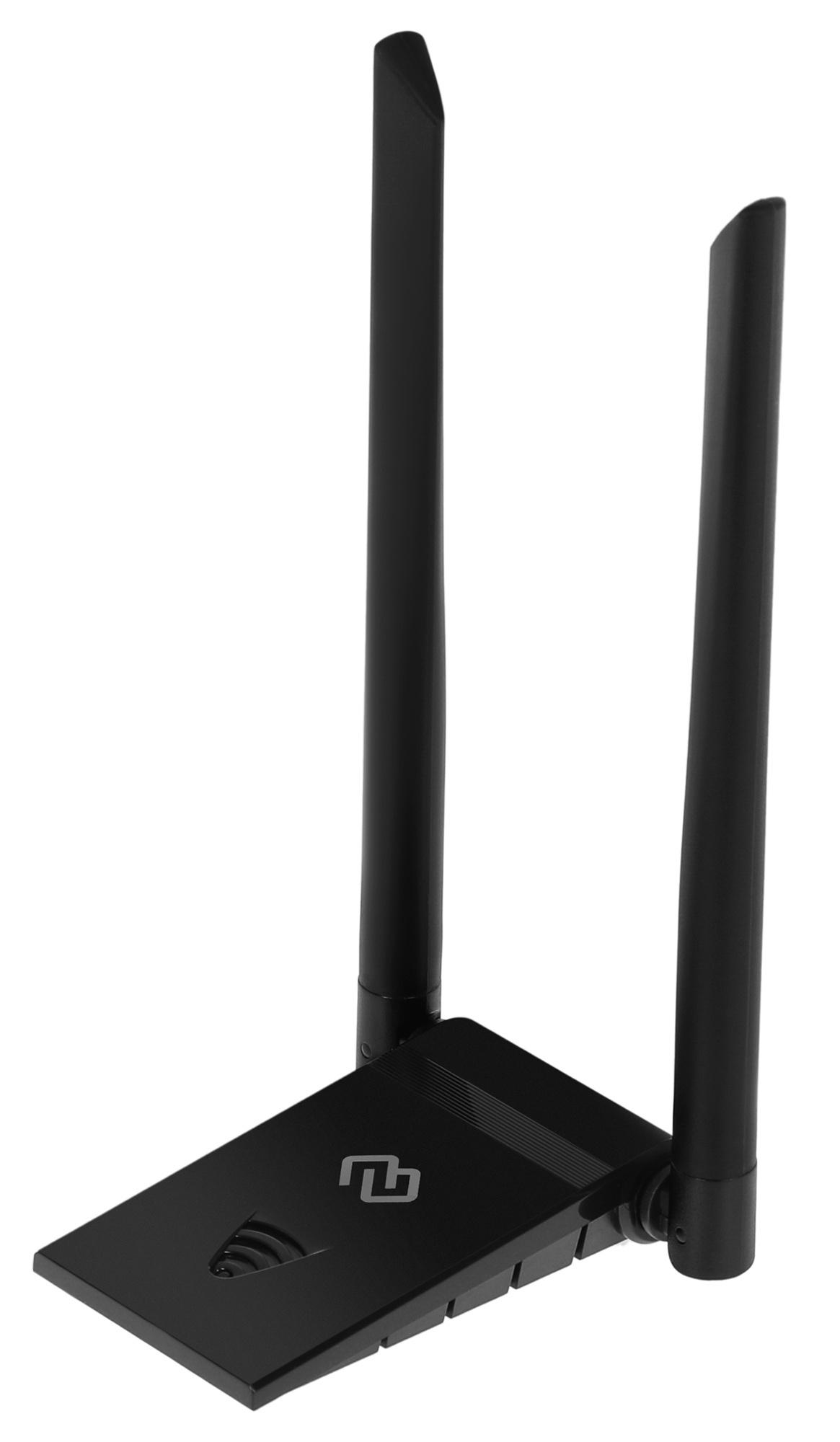 Сетевой адаптер WiFi Digma DWA-AC13002E AC1300 USB 3.0 (ант.внеш.съем) 2ант. (упак.:1шт)