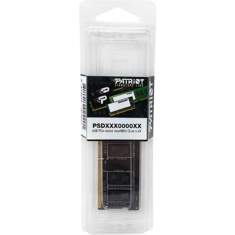 Оперативная память DDR4 16Gb 2666MHz Patriot PSD416G266681S Signature RTL PC4-21300 CL19 SO-DIMM 260-pin 1.2В single rank Ret [PSD416G266681S]