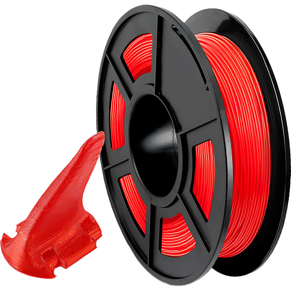 -/ Филамент NVPRINT TPU Red для 3D печати диаметр 1.75мм  длина 165 метров  масса 0,5 кг
