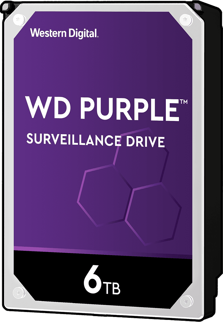 Жесткий диск/ HDD WD SATA3 6Tb Purple 5400 RPM 128Mb 1 year warranty