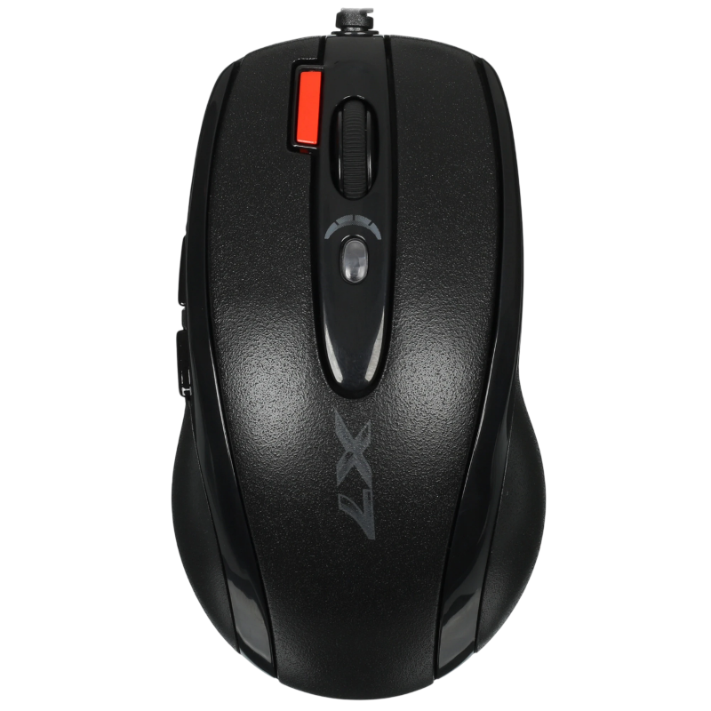 Мышь A4Tech XL-750BK черный лазер. 3600dpi USB2.0 6but (XL-750BK USB)
