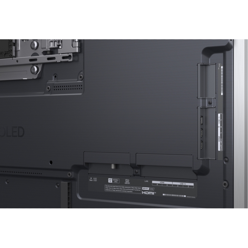 Телевизор 55'' LG/ 55'' OLED, Gallery, Ultra HD, Smart TV(WebOS 26), Wi-Fi 6, Bluetooth v 5.3, MR NFC, 120Hz Native (VRR 165Hz), 4.2ch (60W) Dolby Atmos, 4хHDMI, 3хUSB, One Wall Mount, матовый металл, 2026