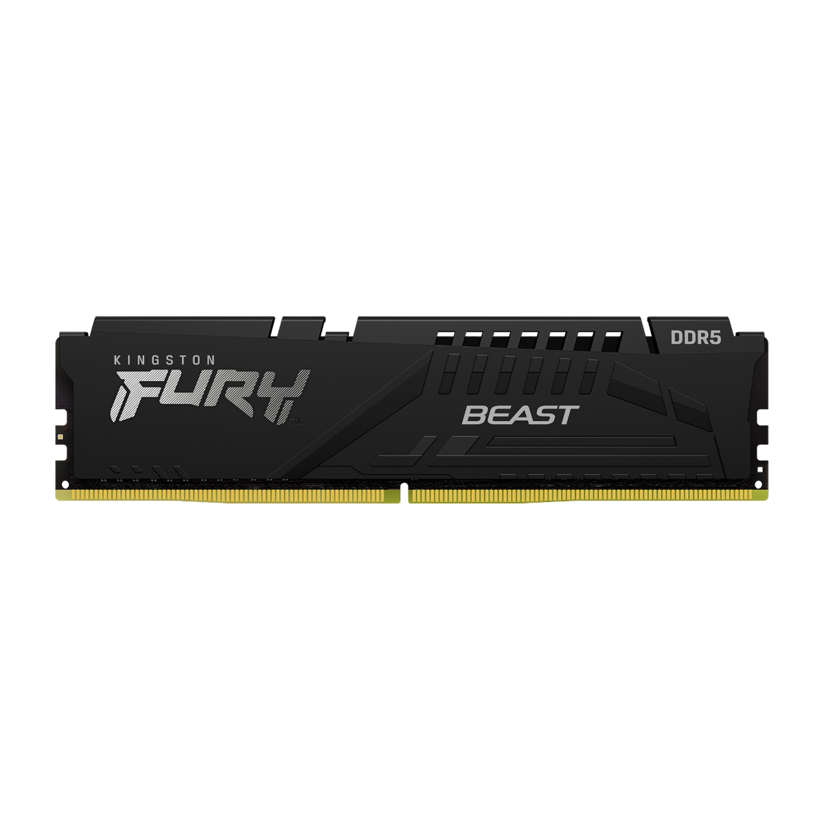 Оперативная память Kingston Fury Beast, DDR5, 64Gb (2x32 GB), 5600 MHz, CL36, радиатор, черный