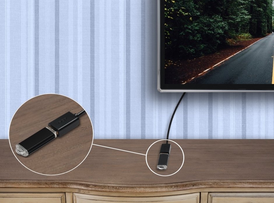 GCR Удлинитель 1.5m USB AM/AF, черный, 28/24 AWG, медь