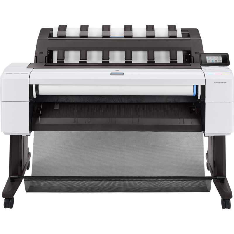 HP DesignJet T1600 36-in Printer (гарантия 1 год) (36"/914mm, 6 colors, 128Gb, 500Gb EncrHDD, полистовая и рулонная подача, HP-GL/2, Gigabit LAN, СТЕНД) ( 3EK10A )