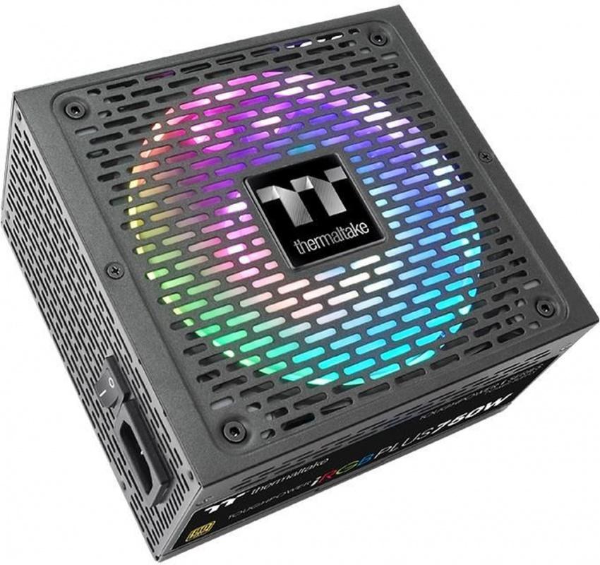 Блок питания Thermaltake ATX 750W Toughpower iRGB Plus (DIGITAL) 80+ gold (20+4pin) APFC 140mm fan color LED 9xSATA Cab Manag RTL [PS-TPI-0750F3FDGE-1]