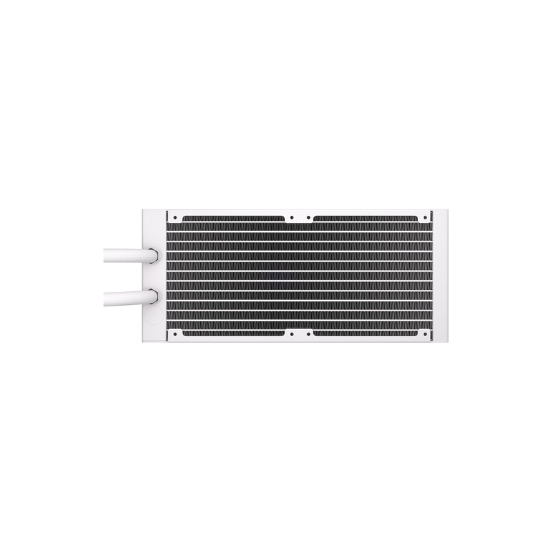 Система жидкостного охлаждения/ Water Cooling System Corsair NAUTILUS 240 ARGB (240mm, White, ARGB/ Fans: 2x120mm, 74.37CFM, 34dBA, 2100RPM/ S: 1851, 1700, AM5, AM4)