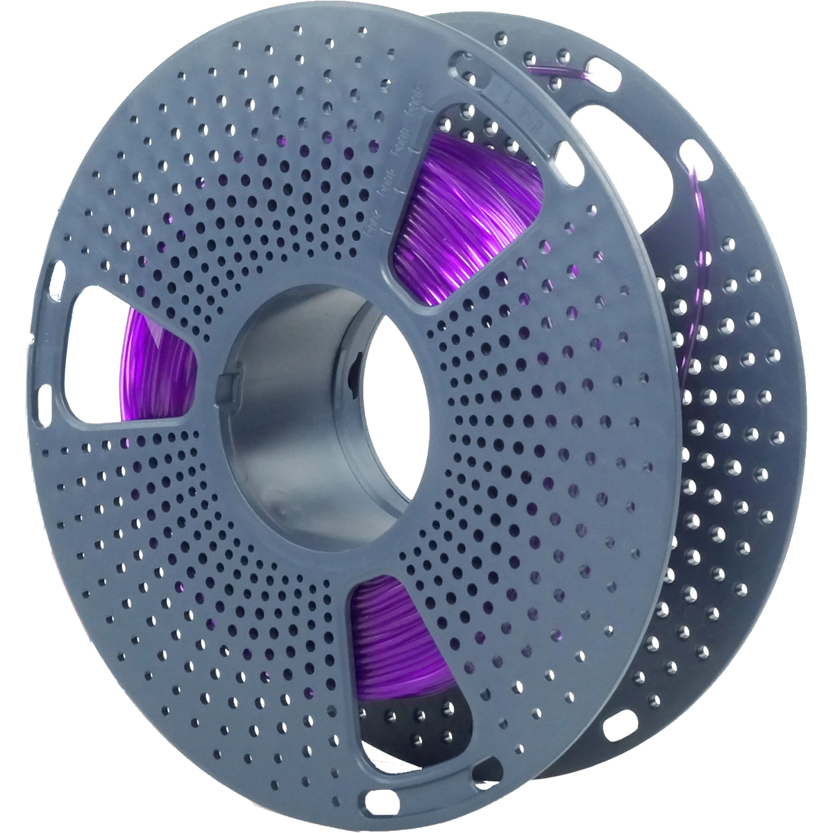 -/ Филамент NVPRINT TPU Trans. Purple для 3D печати диаметр 1.75мм  длина 165 метров  масса 0,5 кг