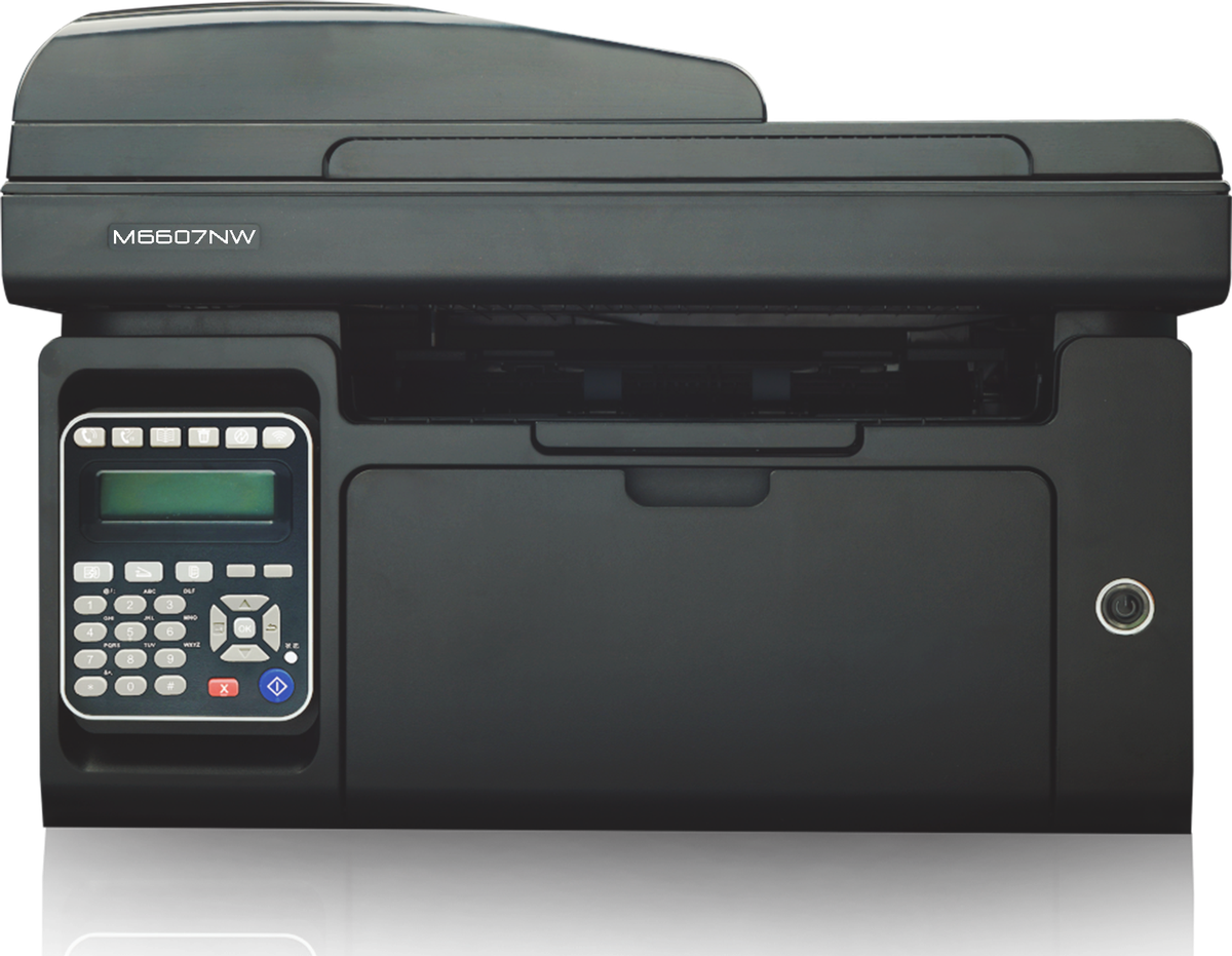 МФУ Pantum M6607NW, лазерный, монохромный, A4, 22 стр/мин, Wi-Fi, LAN, USB