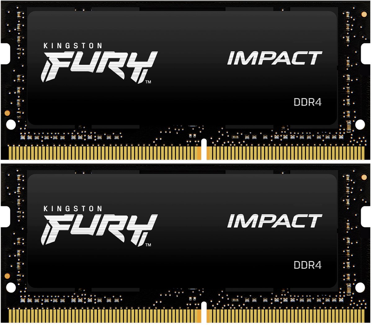 Kingston Fury Impact <KF432S20IBK2/64> DDR4 SODIMM 64Gb KIT 2*32G <PC4-25600>  CL20 (for NoteBook)
