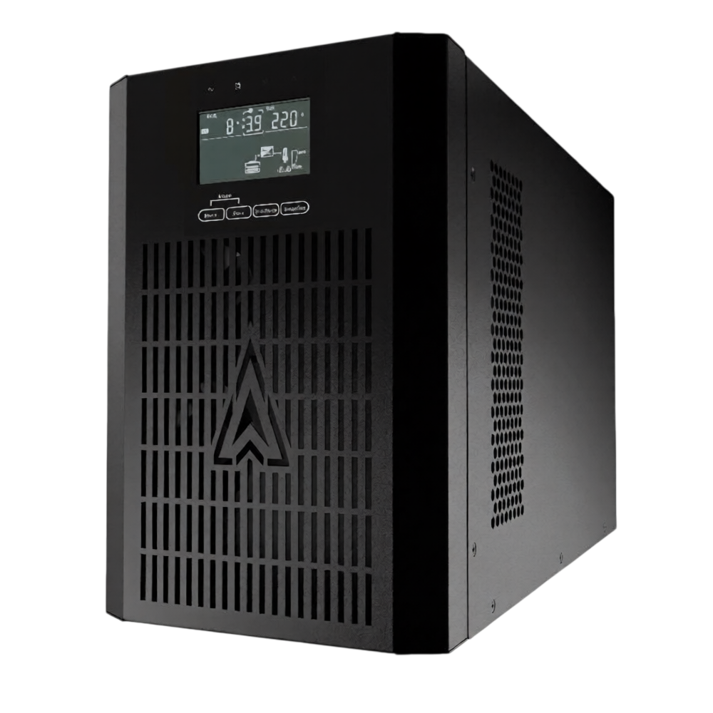 Импульс ИБП ФОРА 2000 {~230В, 2000ВА/2000 Вт, LCD+LED, EPO, RS-232, SmartSlot, USB, АКБ 4х9Ач, SCHUKO*4} {FF20201}