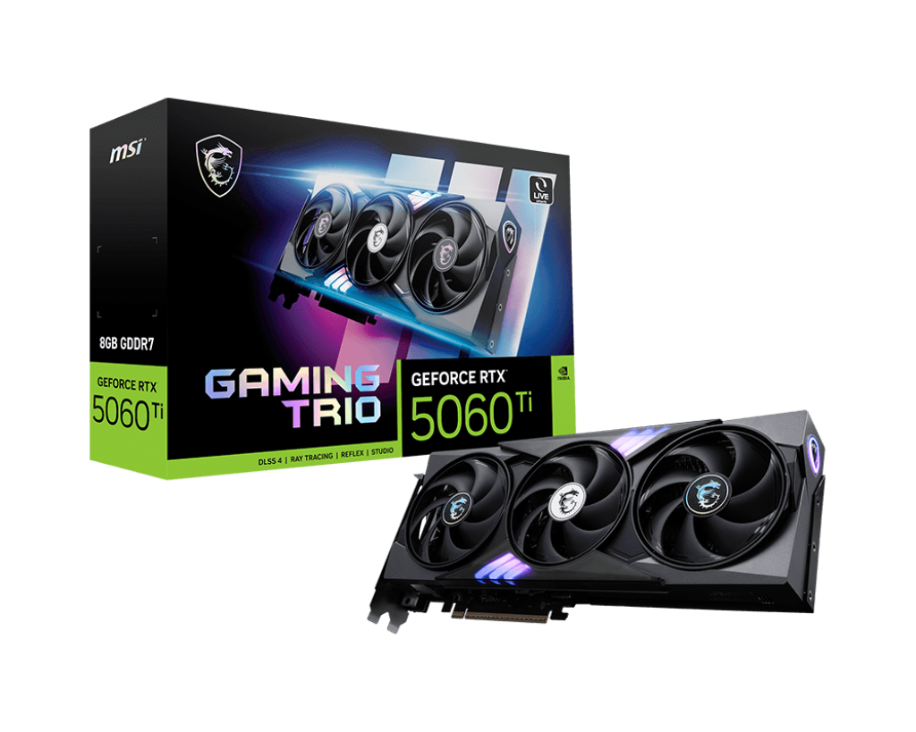 Видеокарта/ GeForce RTX 5060 Ti 8G GAMING TRIO