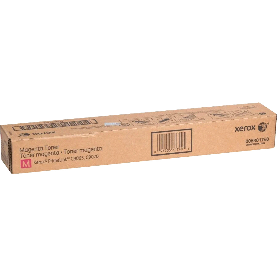 006R01740 - Тонер-картридж, Xerox, 006R01740 (малиновый), Для PrimeLink C9065/C9070, 34000 страниц (А4)