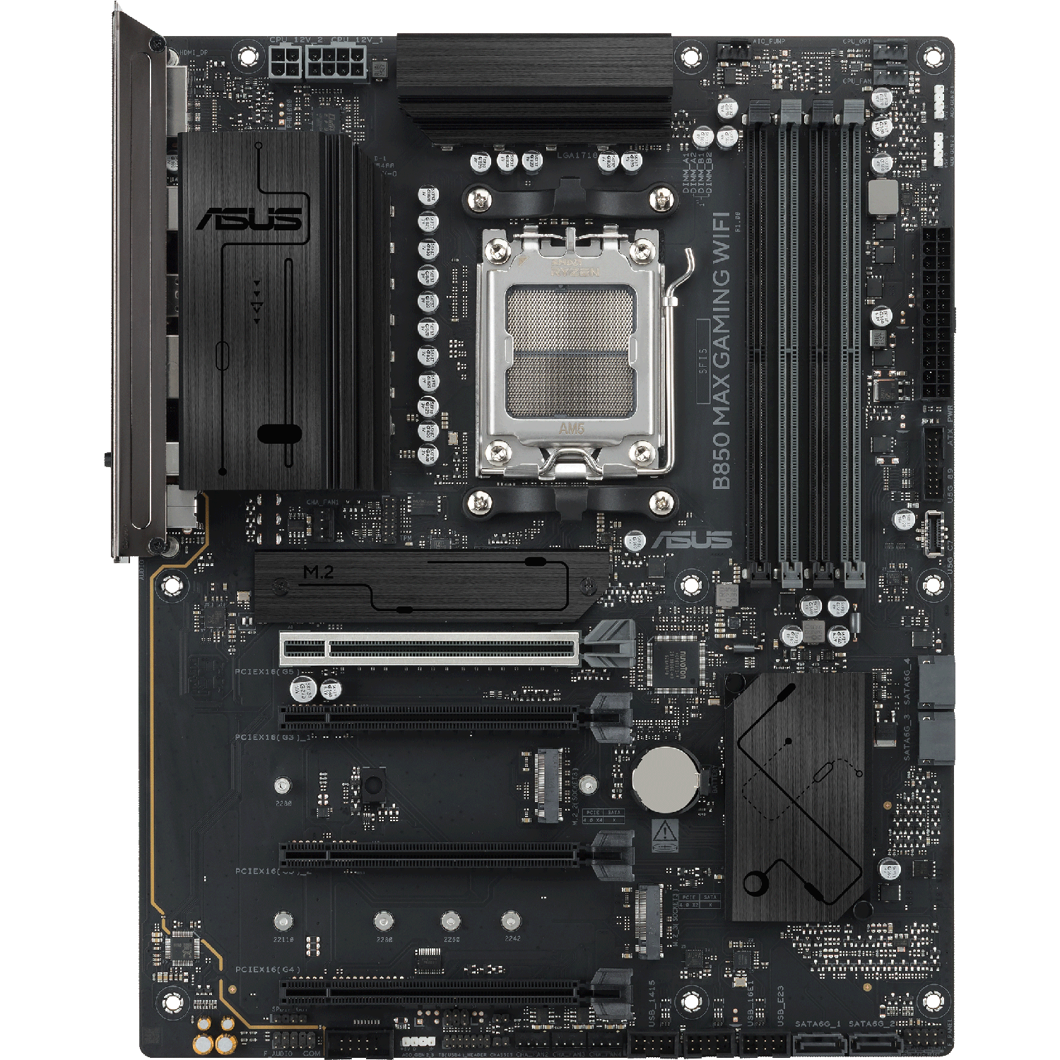 Материнская плата/ B850 MAX GAMING WIFI