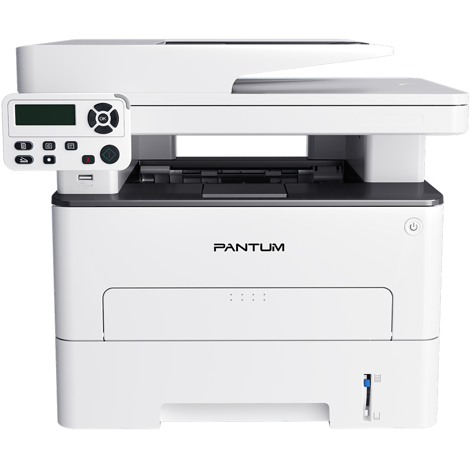 Pantum M7100DW МФУ лазерное ЧБ, А4, P/C/S, 33 ppm (max 60000 p/mon), 525 MHz, 1200x1200 dpi, 256 MB RAM, PCL/PS, Duplex, ADF50, paper tray 250 pages, USB, LAN, WiFi