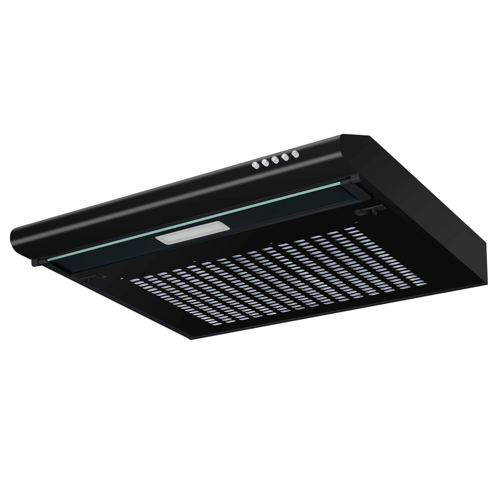 ВЫТЯЖКА MAUNFELD/ Подвесная вытяжка, 60см, 3 скорости, 430 м3/ч, LED освещение, цвет: черный, (угольный фильтр CF152A приобретается отдельно)