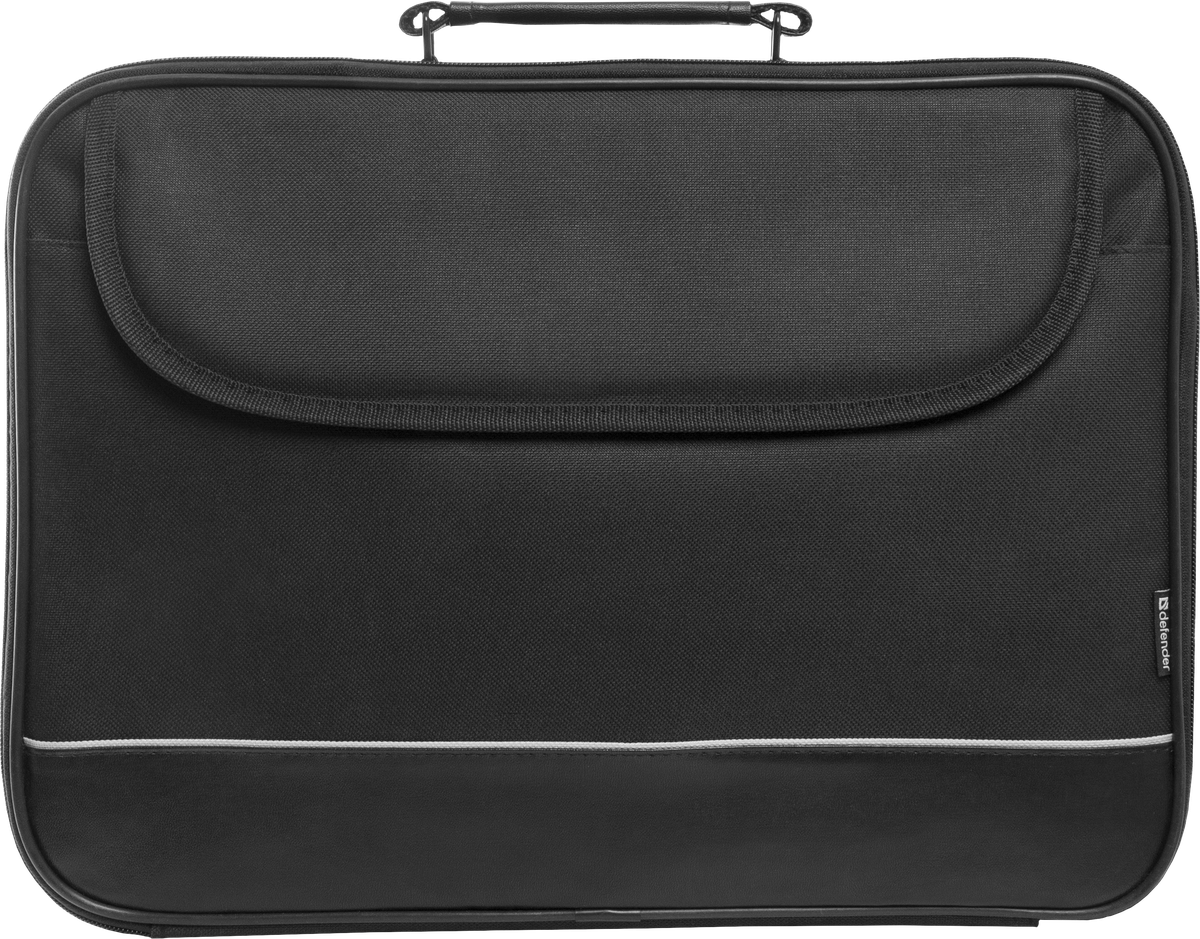 Defender Сумка для ноутбука  Ascetic 15"-16" черный, жесткий каркас, усиленная защита, карман, полиэстер.