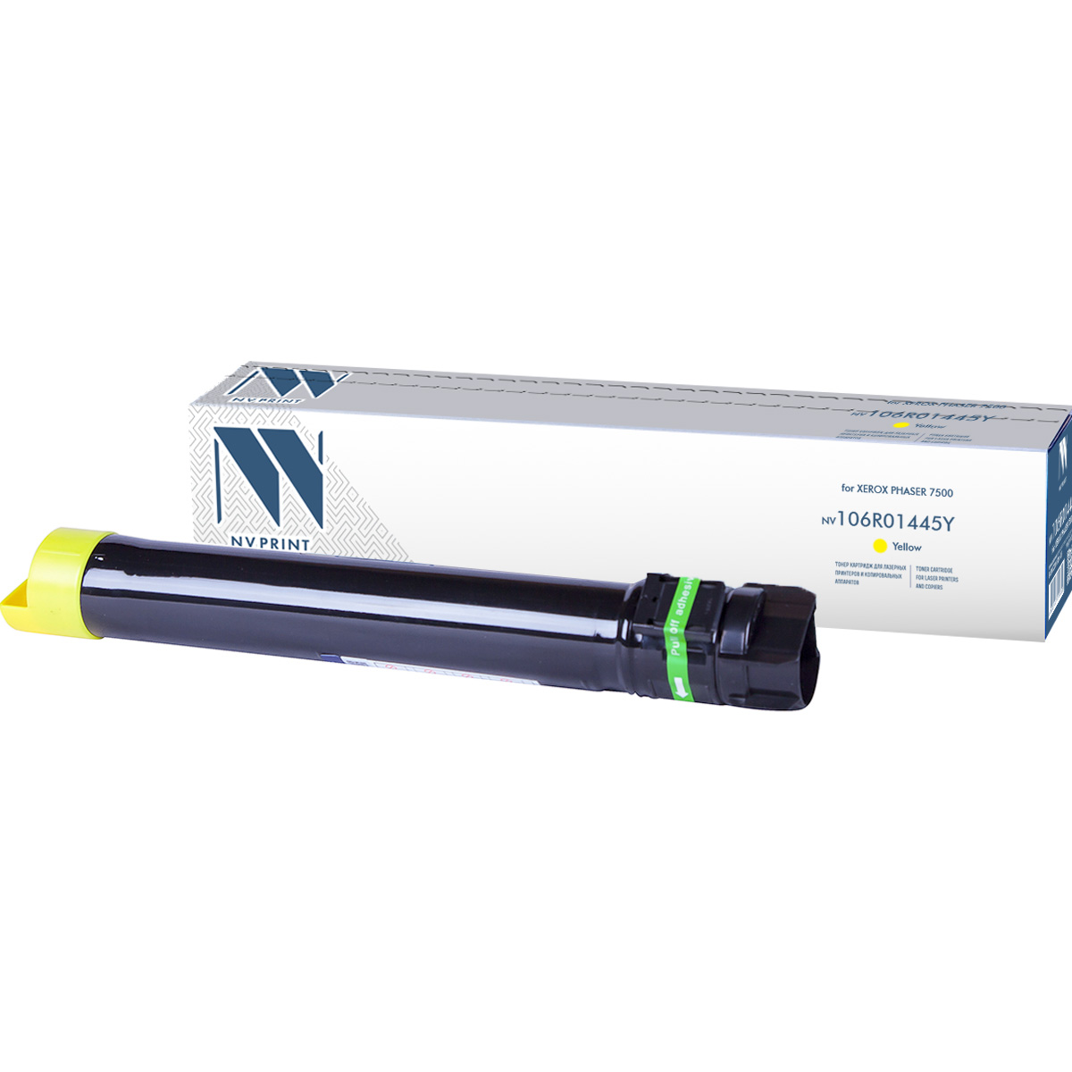 Картридж лазерный NVPrint совместимый Xerox 106R01445 Yellow для Phaser 7500 (17800k)