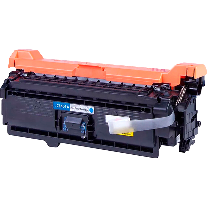 -/ Тонер-картридж NVP NV-CE401A Cyan для HP Color LaserJet 500 M575dn/ 500 M575f/ M575c/ 500 M551dn/ 500 M551n/ 500 M551xh/ 500 M570dn/ 500 M570dw (6000k)