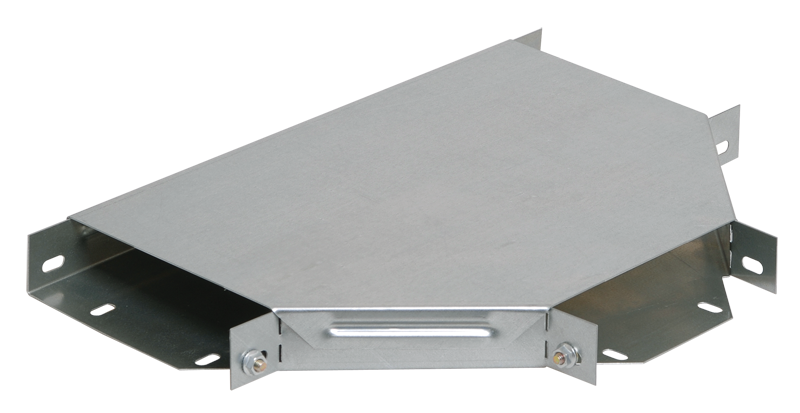 Ответвитель для лотка Т-образ. горизонт. 100х50 с кр. IEK CLP1T-050-100